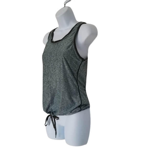 Agua Bendita Camiseta Martinica Semi Sheer Sleeveless Drawstring Hem Tank Size S - Picture 2 of 12